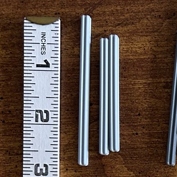 LEGO MINDSTORMS EV3 31313 Lot of Gray Bars Replacement Parts - Picture 2 of 7